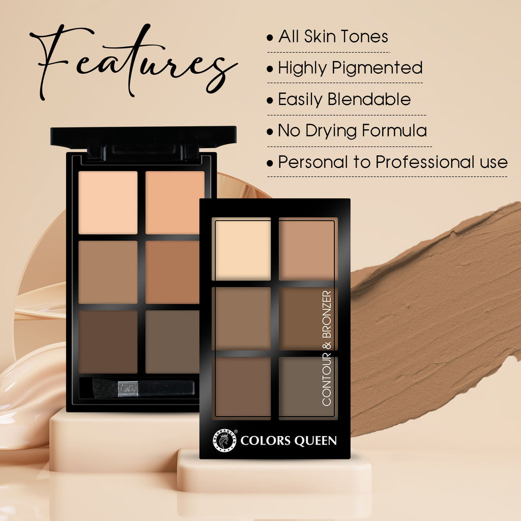 Colors Queen Contour & Bronzer Palette