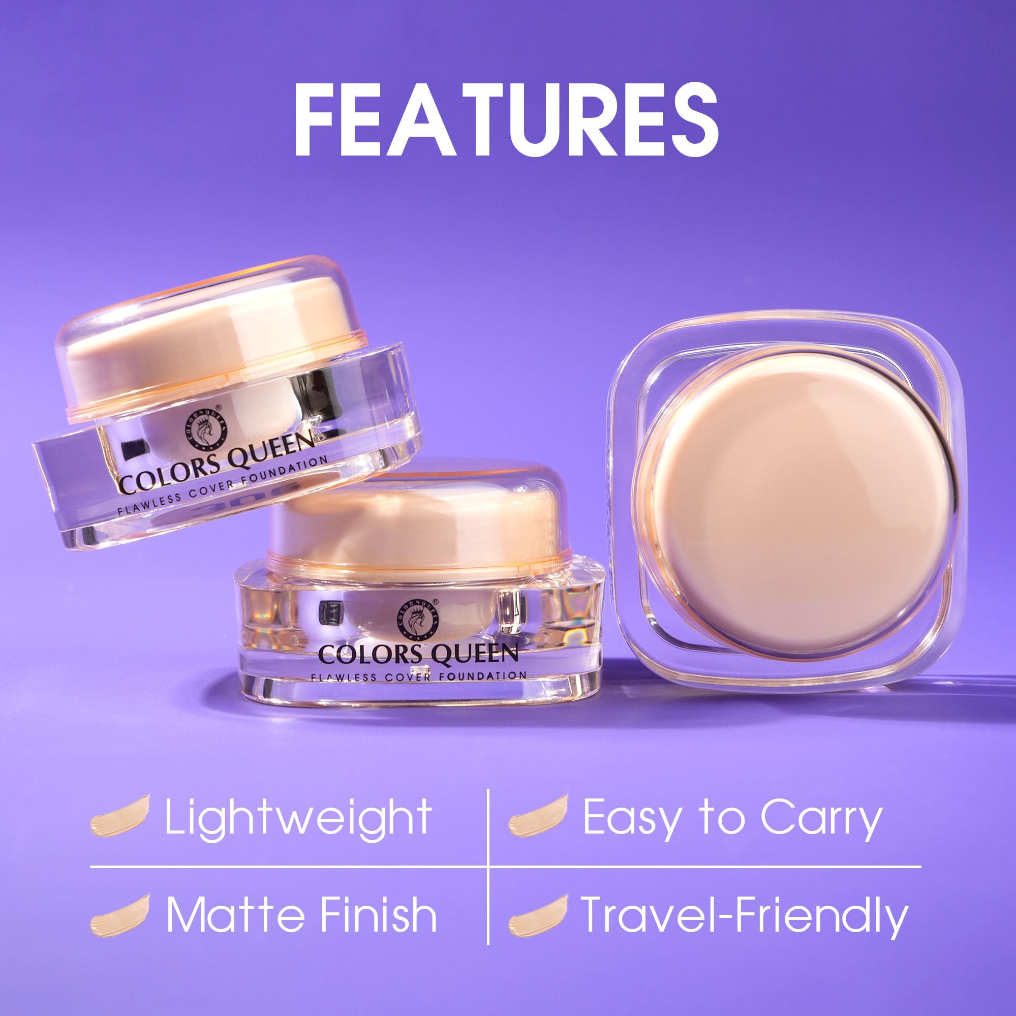 Colors Queen Flawless Cover Foundation