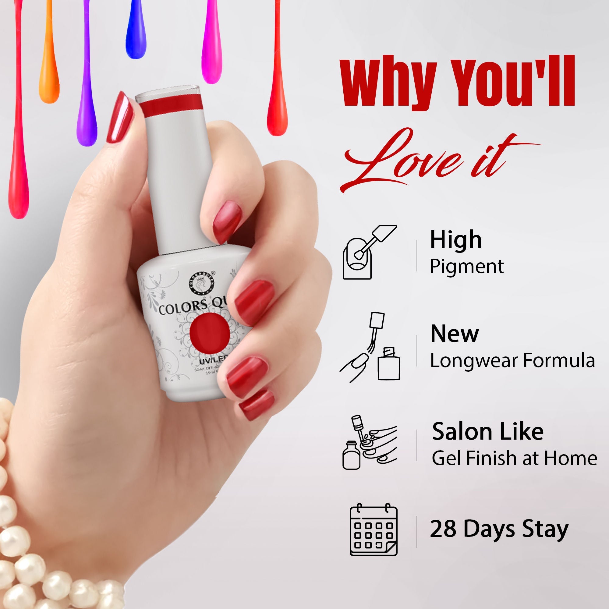 Colors Queen UV LED Soak Off Gel Polish