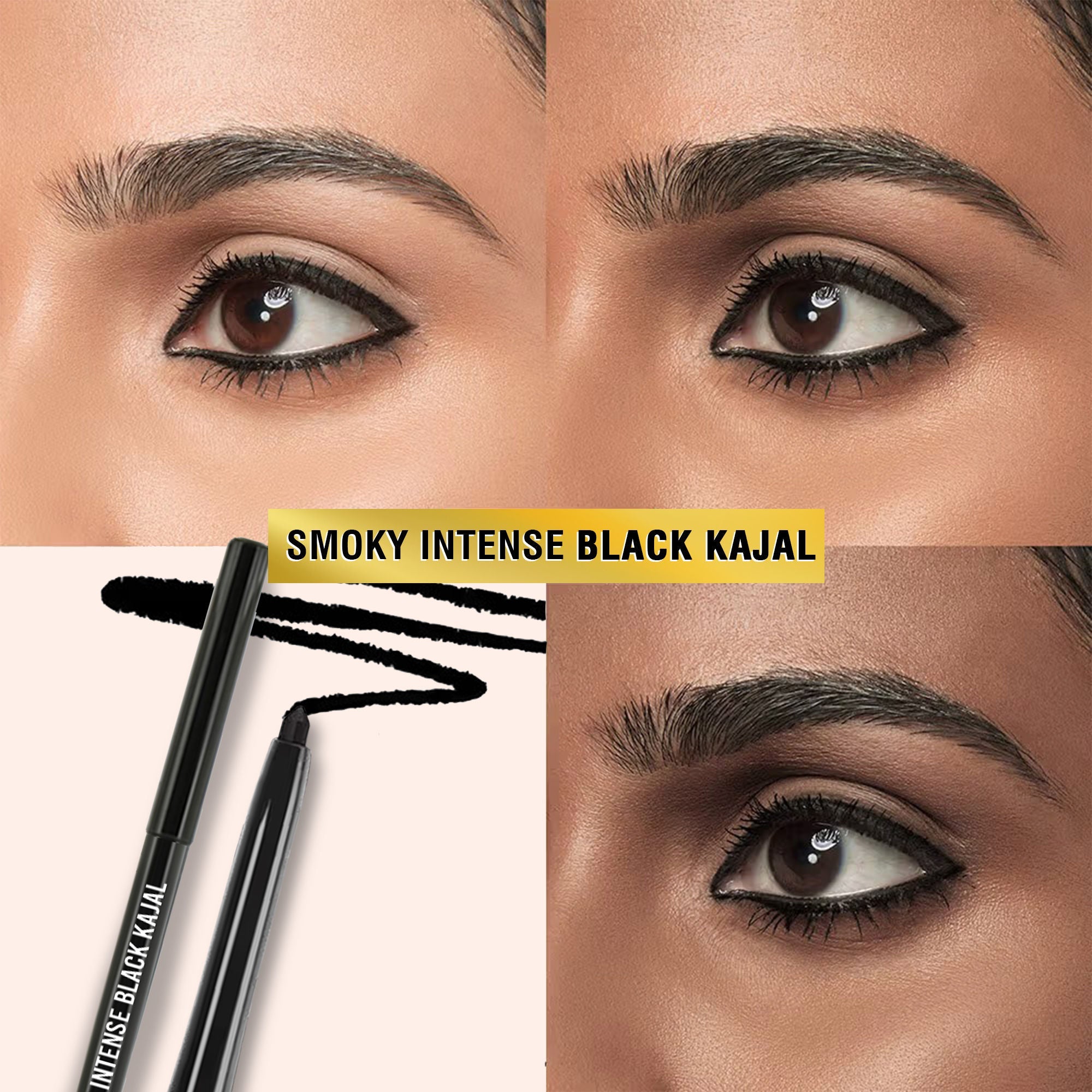 Glamveda Smoky Intense Black Kajal