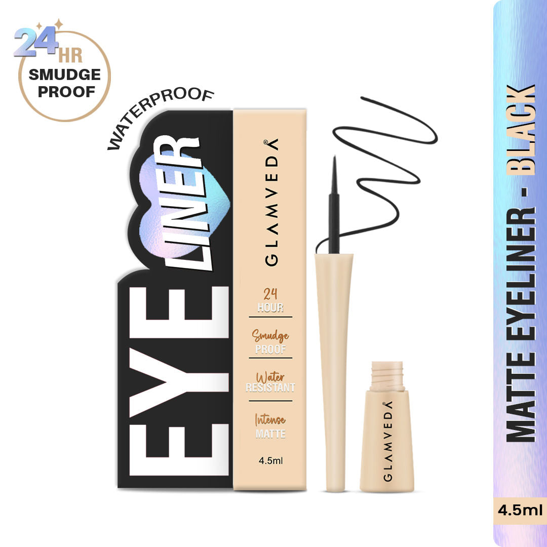 Glamveda Super Matte Liquid Intense Eyeliner