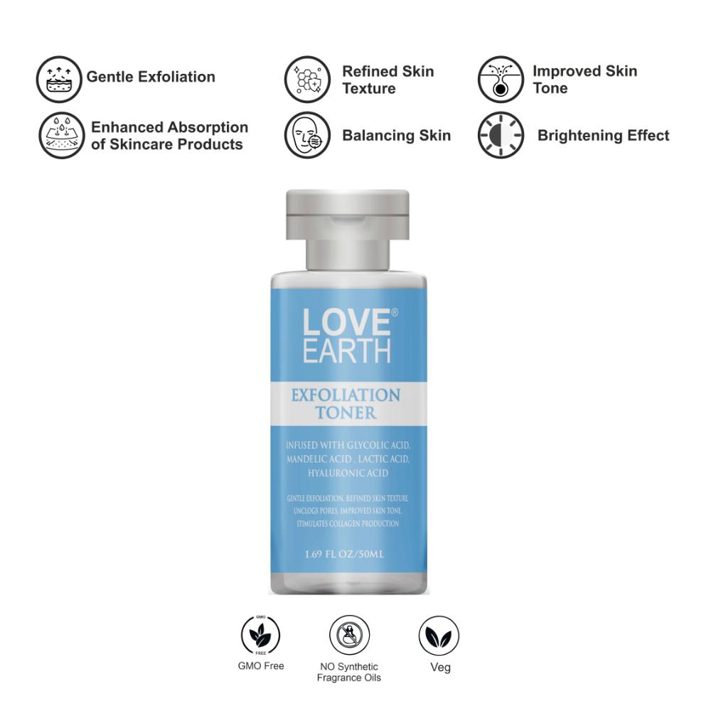 Love Earth Exfoliation Toner