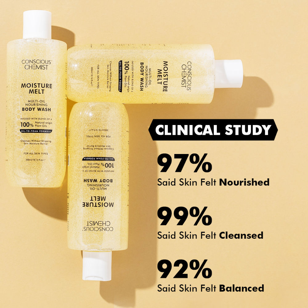 Conscious Chemist Moiture Melt Multi-Oil Nourishing Bodywash