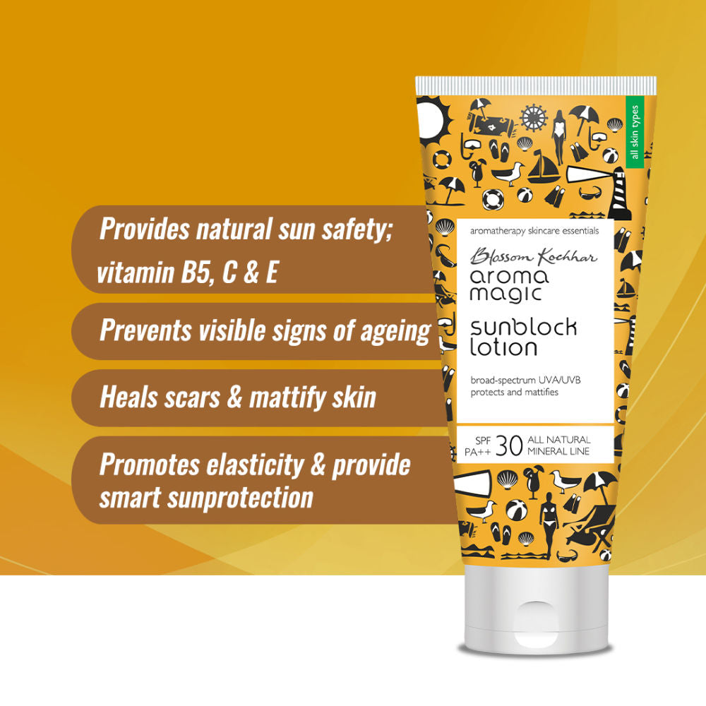 Aroma Magic Sunblock Lotion SPF++30 UVA/UVB