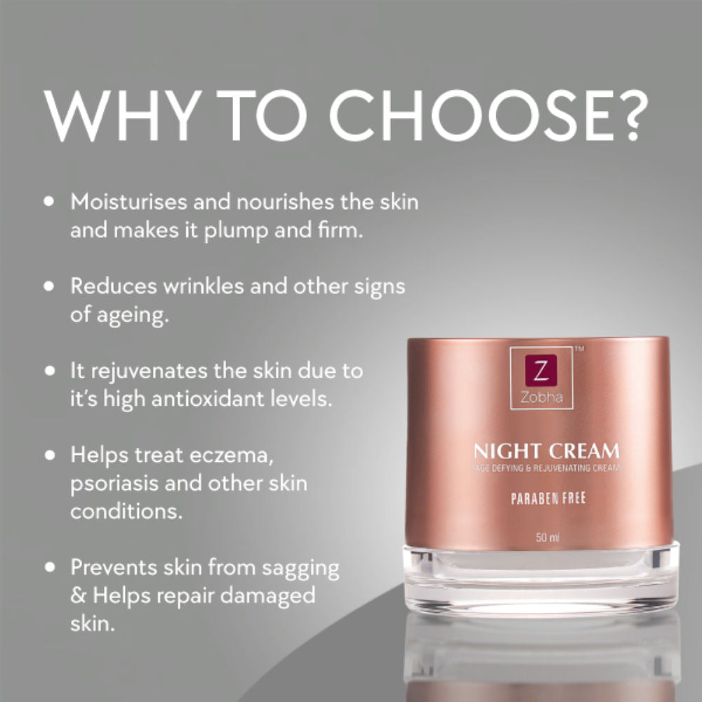 Zobha Age Defying & Rejuvenating Night Cream
