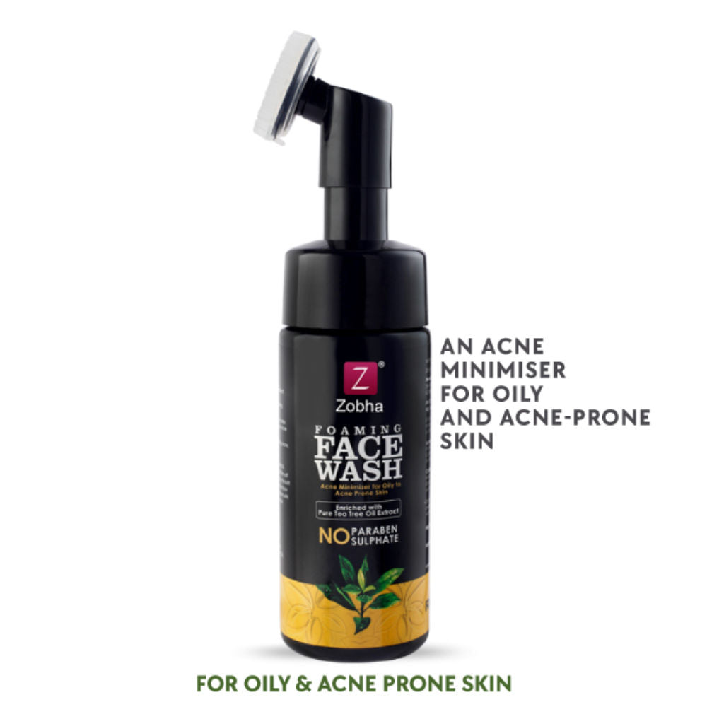 Zobha Tea Tree Foaming Face Wash
