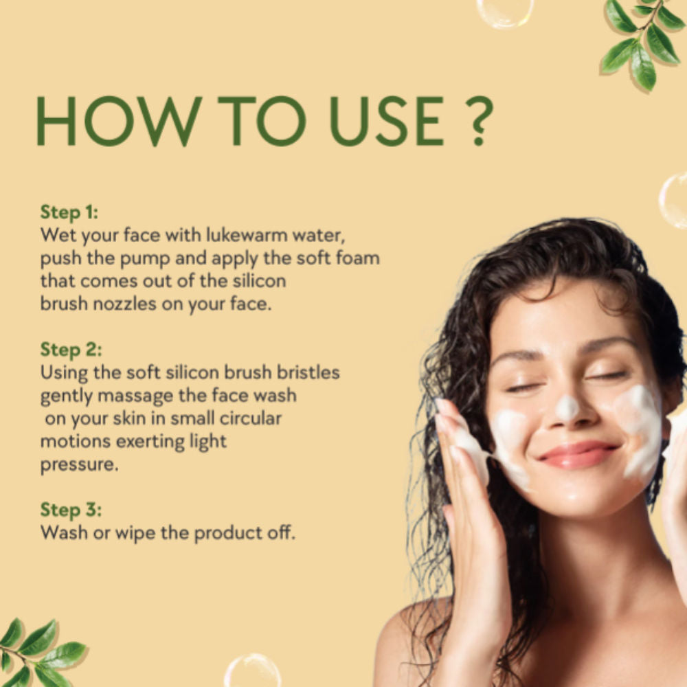 Zobha Tea Tree Foaming Face Wash