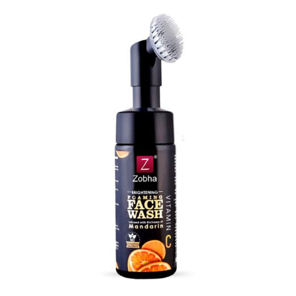 Zobha Vitamin C Foaming Face Wash Infused with Mandarin