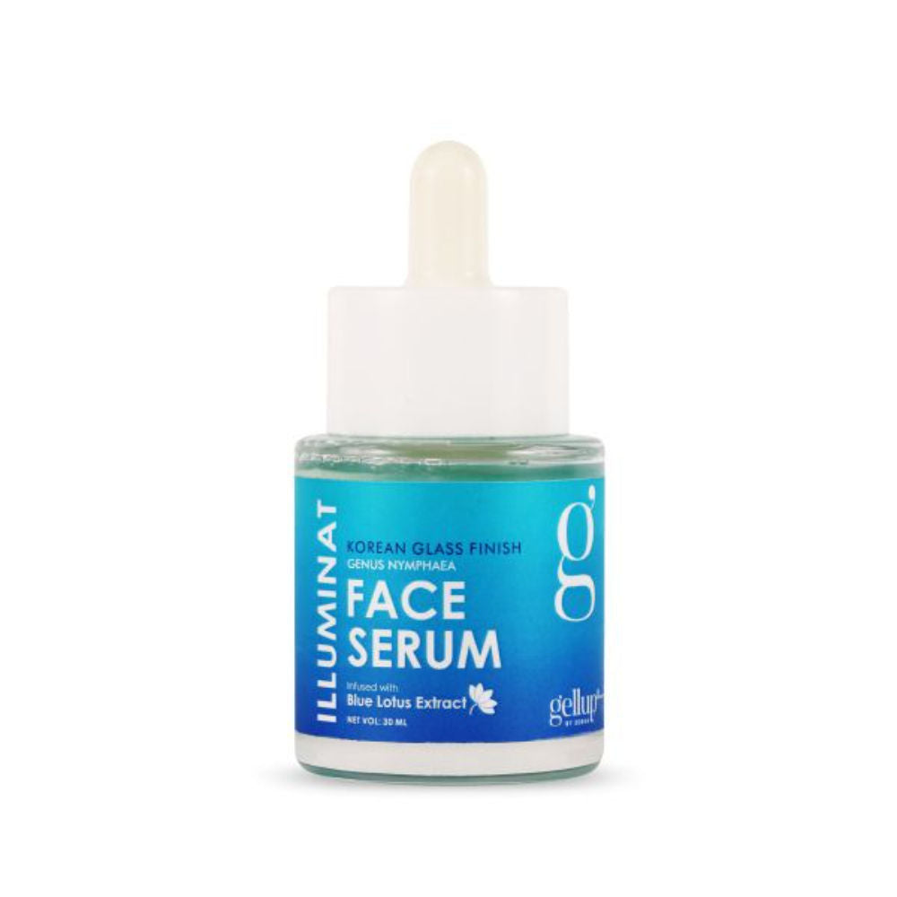 Zobha Illuminat Korean Glass Finish Face Serum With Blue Lotus Water Extract