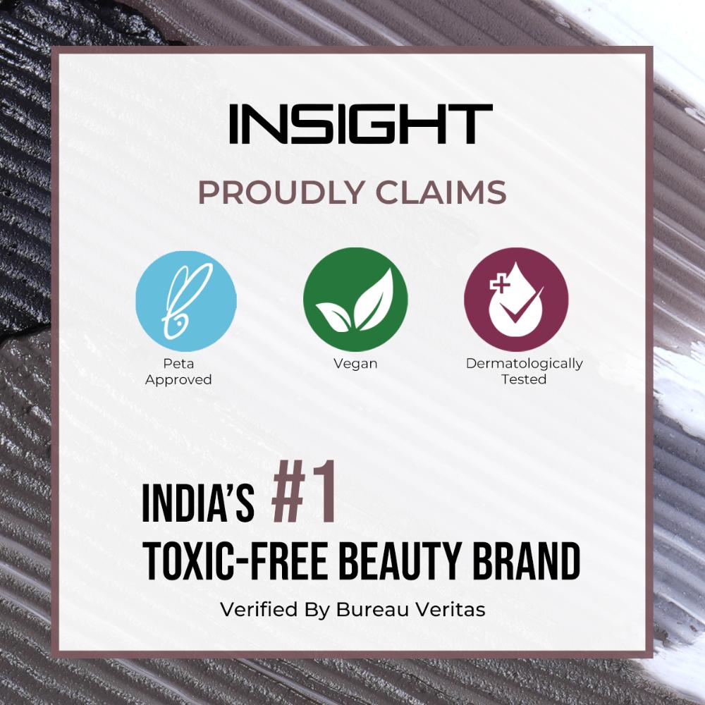 Insight Cosmetics Brow Tattoo, Smudge Proof, Long Lasting Upto 12hr, Castor Oil Infused