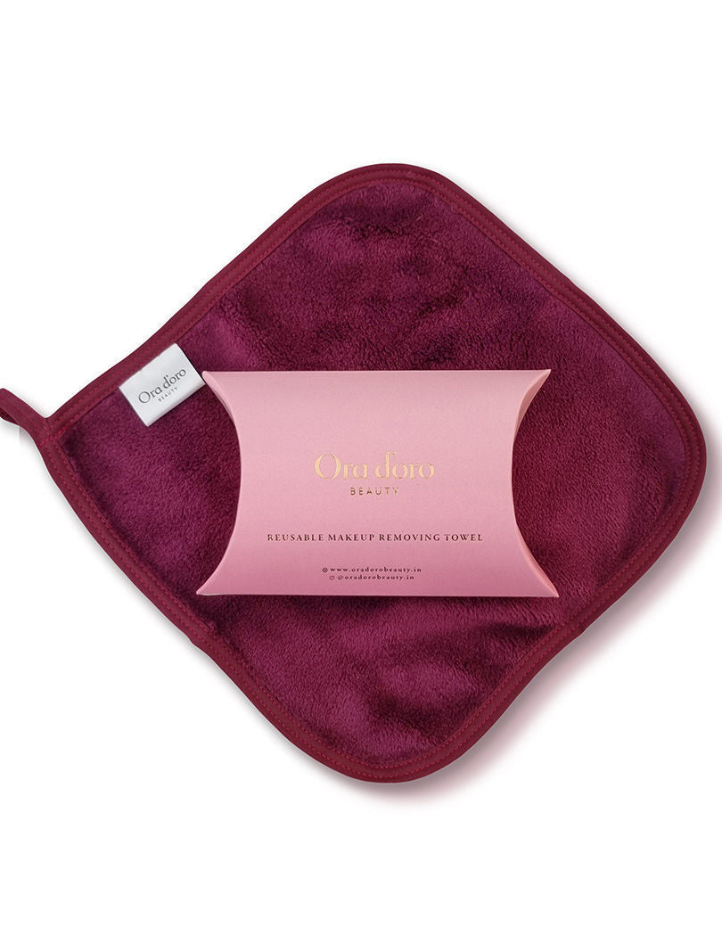 Ora d'oro Beauty Reusable Makeup Removing Towel