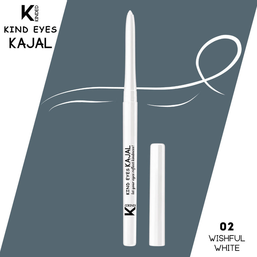 KINDED Kind Eyes Kajal 3 In 1 Kohl Kajal Eye Liner Smokey Eye Shadow