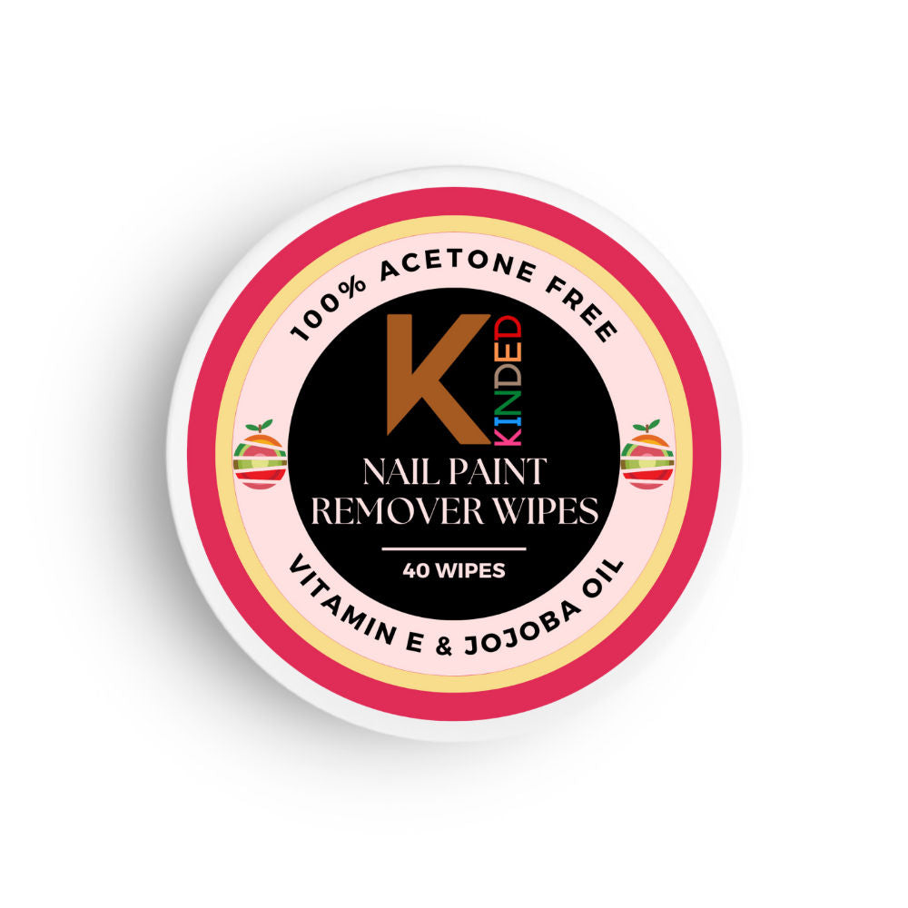 KINDED Nail Paint Polish Lacquer Remover Wipes