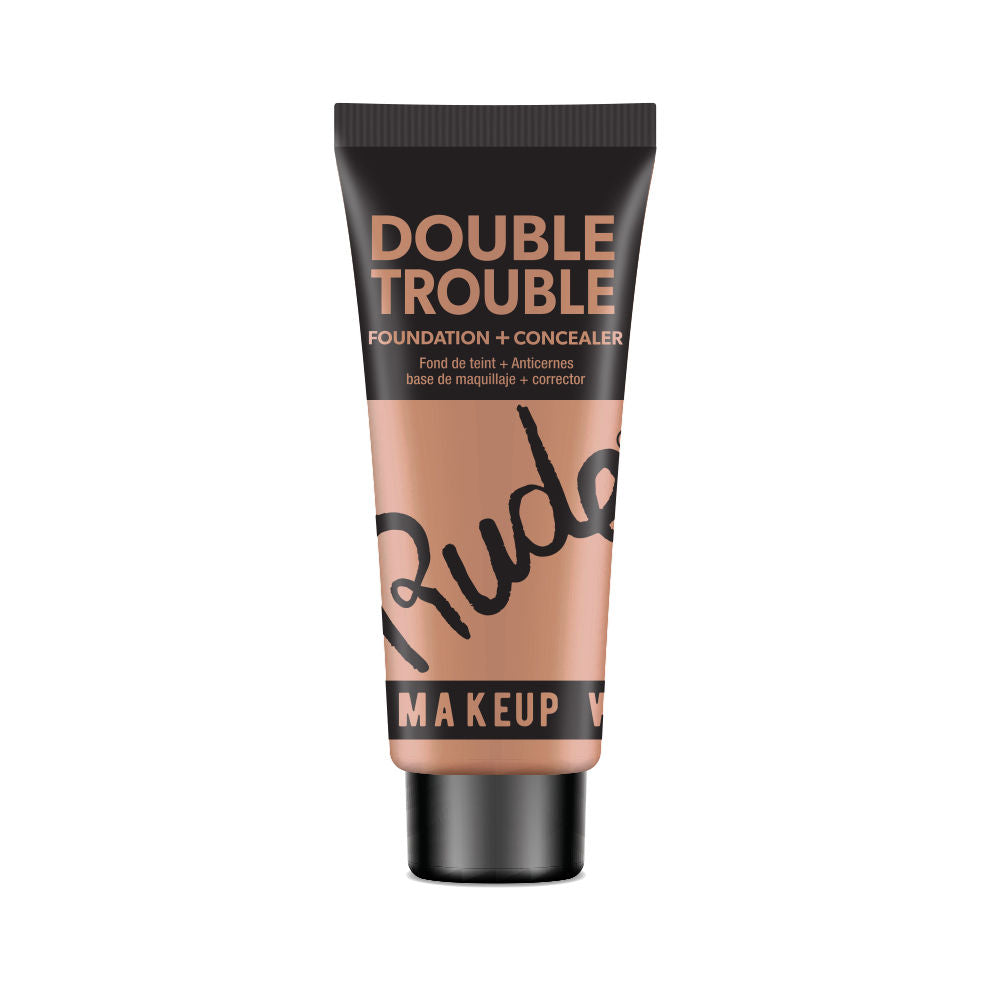 Rude Cosmetics Double Trouble Foundation + Concealer