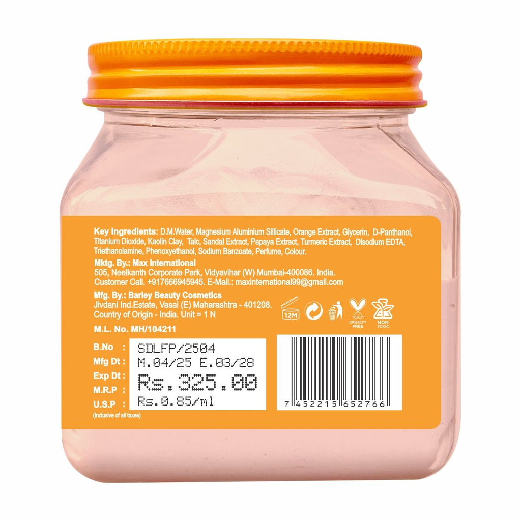 Jeva Sandal Ubtan Face Pack with Haldi & Chandan - Skin Brightening & Glow-Enhancing Gel