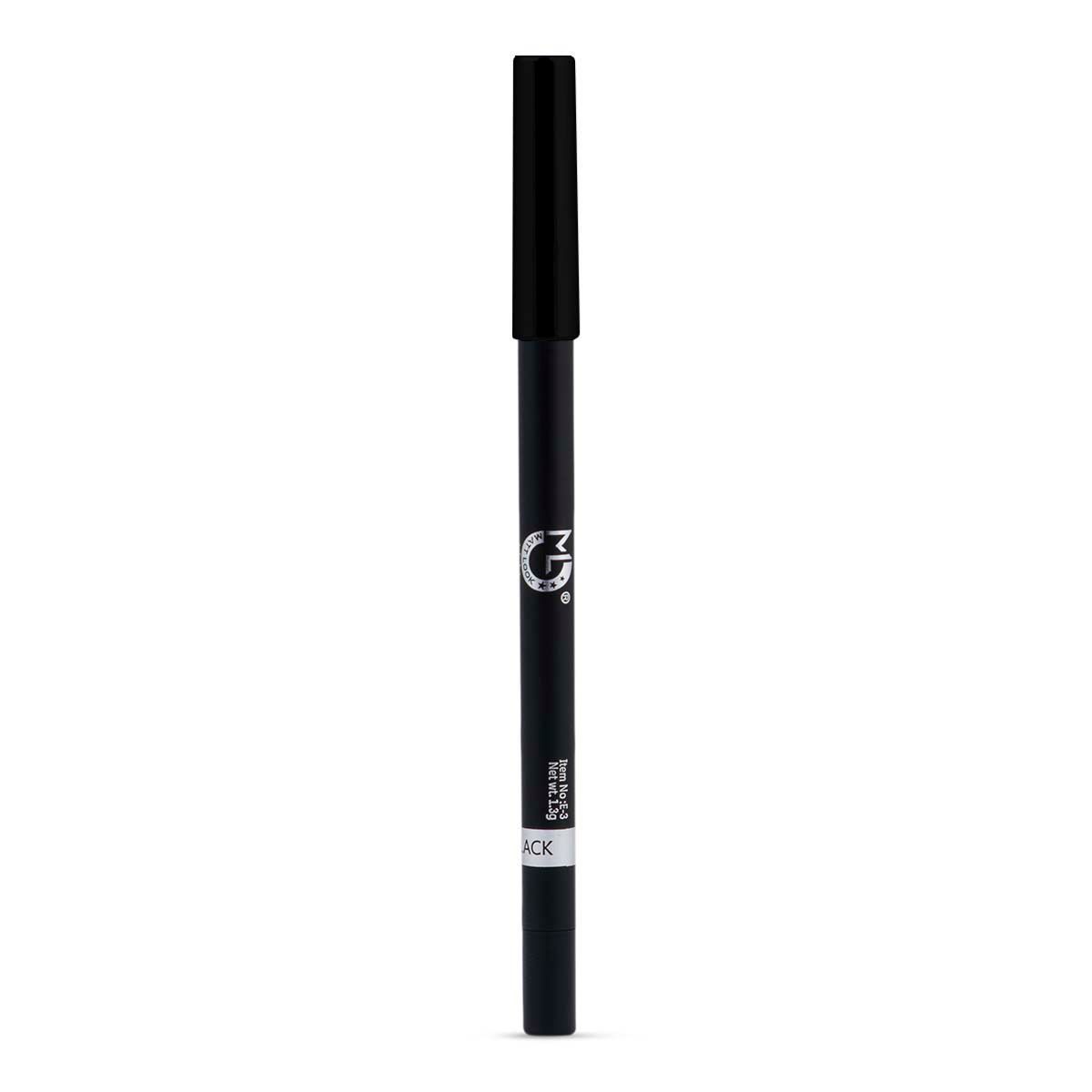 Matt look Single Stroke Super Glide 24 Hours Water Proof Smudge Proof Eyeliner Kohl Kajal - Jet Black