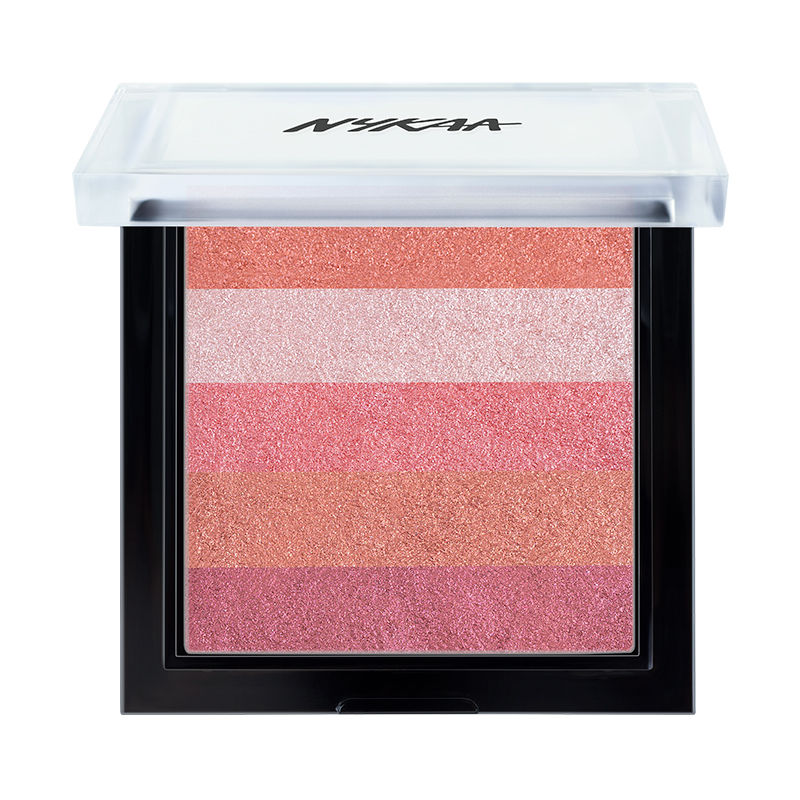 Nykaa Cosmetics Glow Goals! Shimmer Brick Highlighter Palette