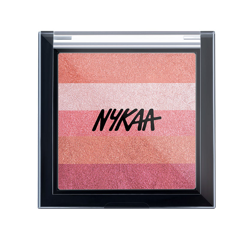 Nykaa Cosmetics Glow Goals! Shimmer Brick Highlighter Palette