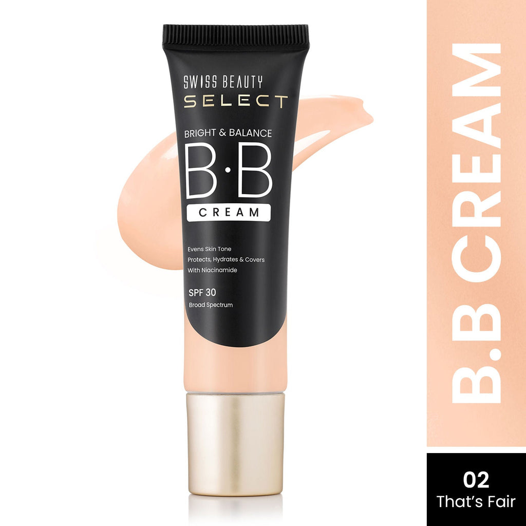 Swiss Beauty Select Bright & Balance BB Cream with Niacinamide