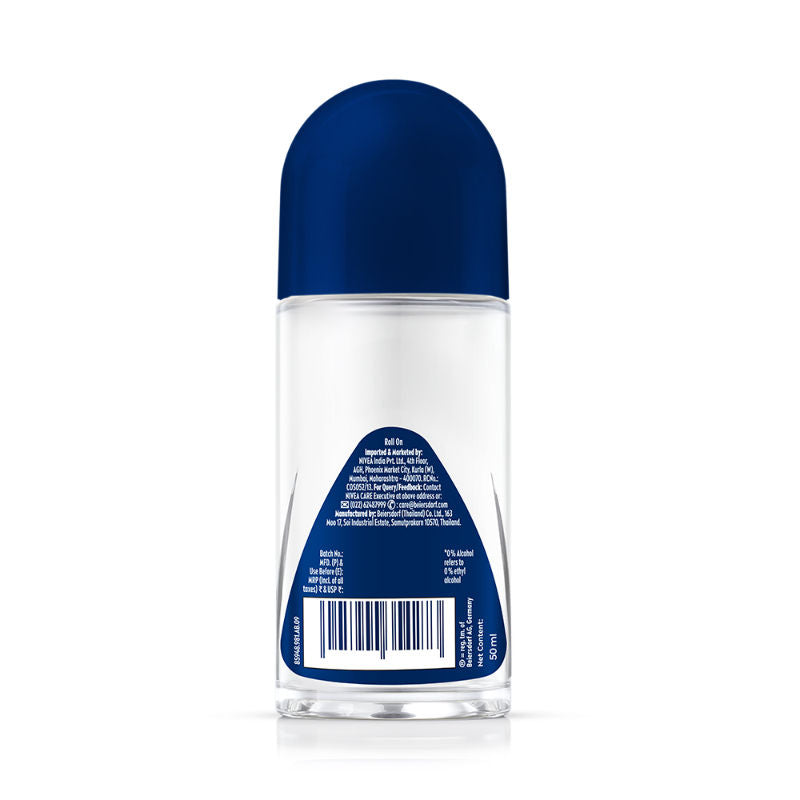 NIVEA MEN Deodorant Roll On, Protect & Care, No Skin Irritation & 48h Freshness