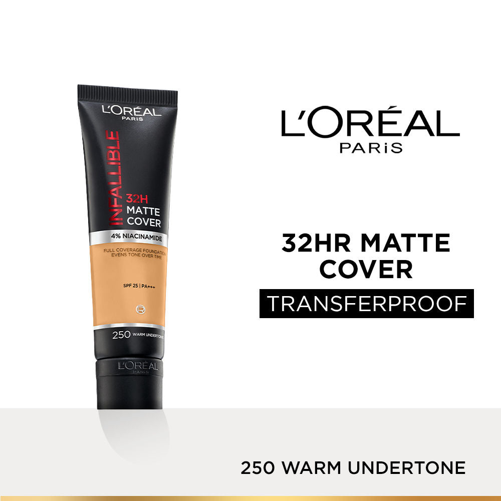 L’Oreal Paris Infallible 32H Matte Cover Liquid Foundation