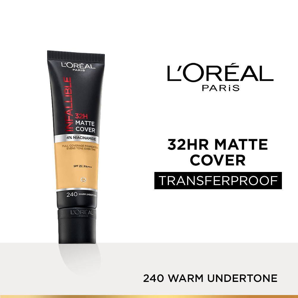 L’Oreal Paris Infallible 32H Matte Cover Liquid Foundation