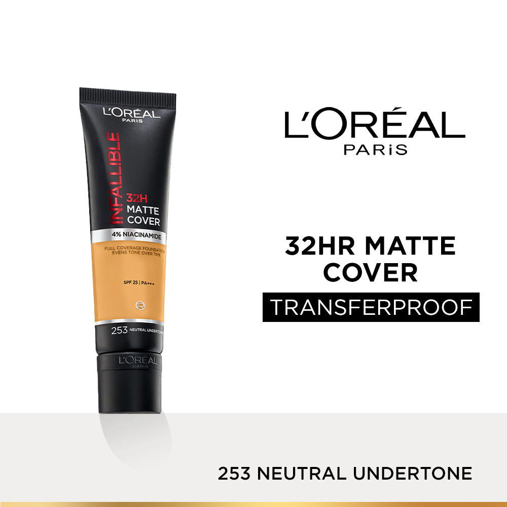 L’Oreal Paris Infallible 32H Matte Cover Liquid Foundation