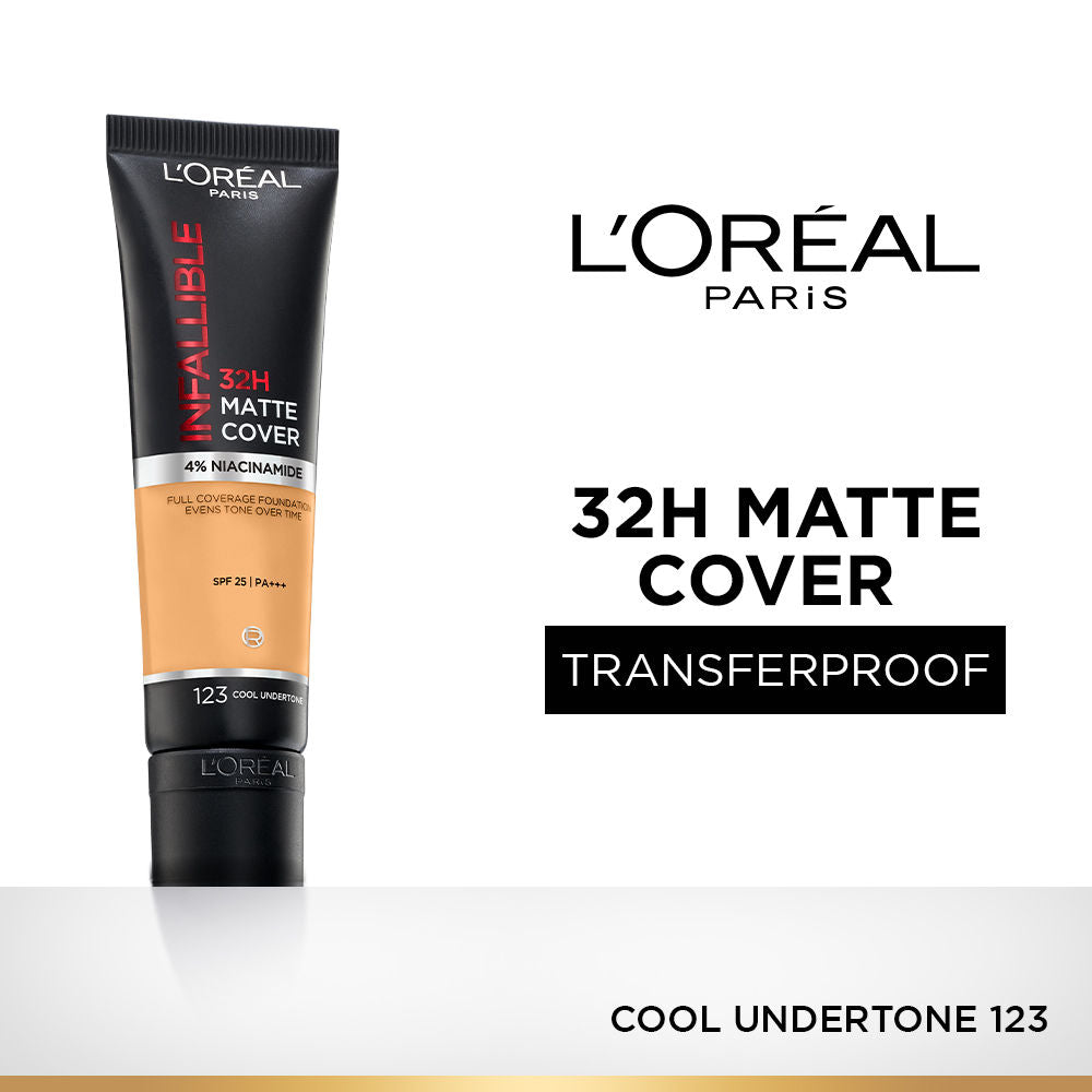 L’Oreal Paris Infallible 32H Matte Cover Liquid Foundation