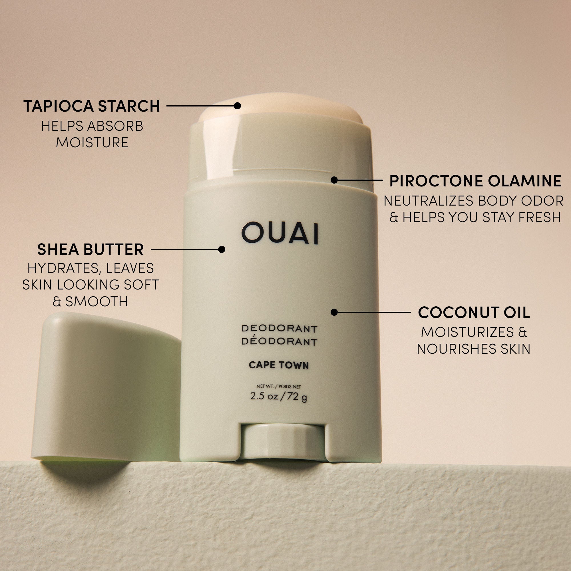 OUAI Cape Town Full Size Deodorant