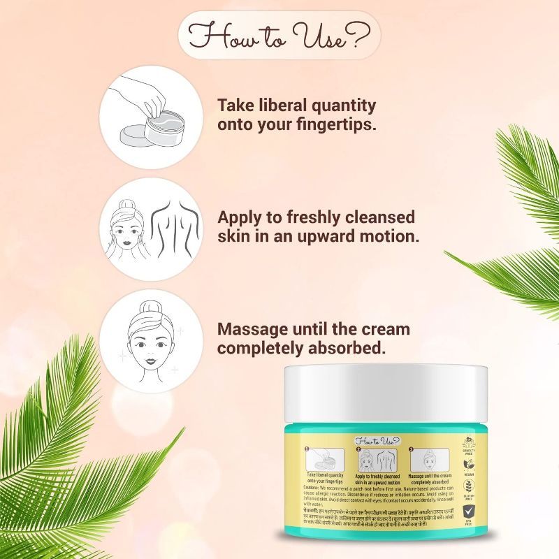 Nutrainix Organics Cold Cream With Sandalwood & Saffron Vibes