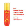 Aqualogica Detan+ Dewy Sunscreen Spray Spf 50+ Pa++++ Oxybenzone Free For All Skin Types