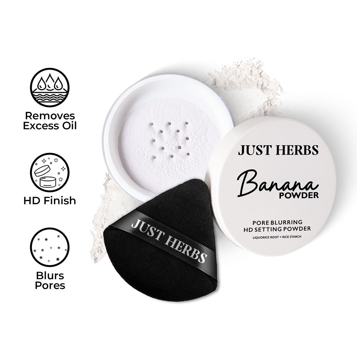 Just Herbs HD Setting Loose Powder