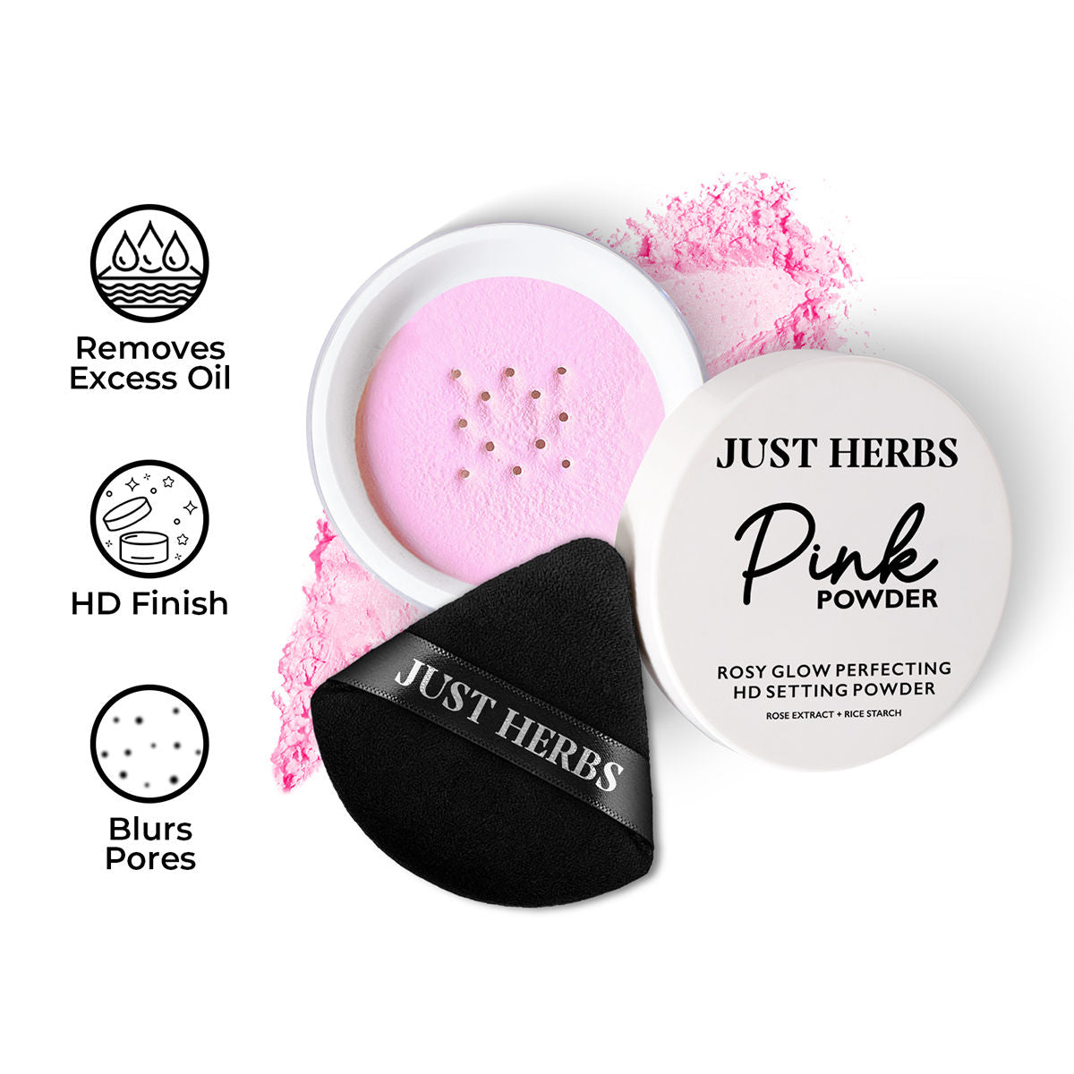 Just Herbs HD Setting Loose Powder