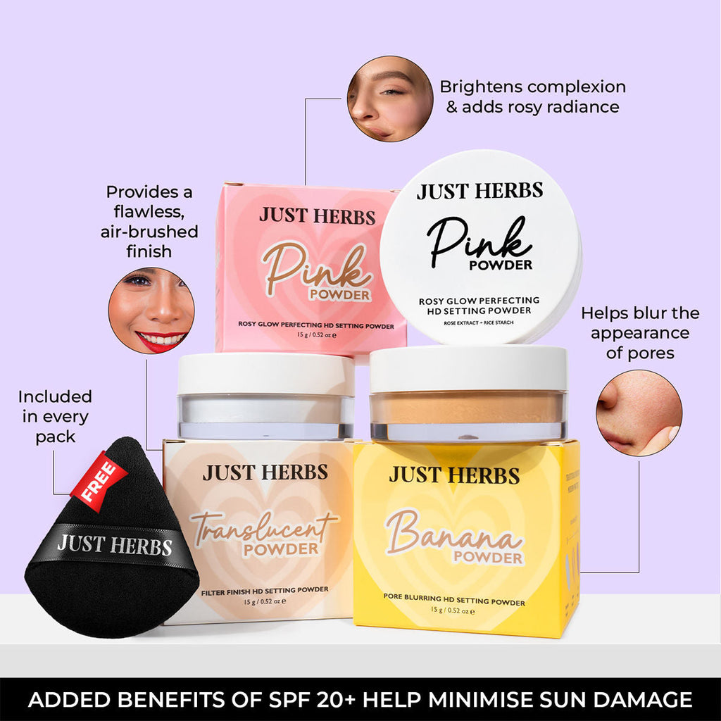 Just Herbs HD Setting Loose Powder