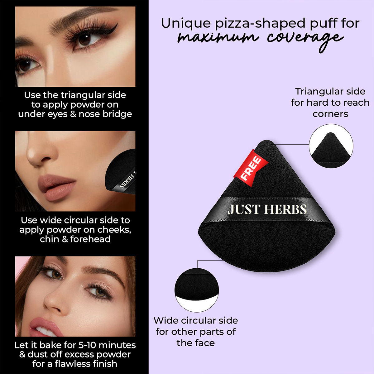 Just Herbs HD Setting Loose Powder