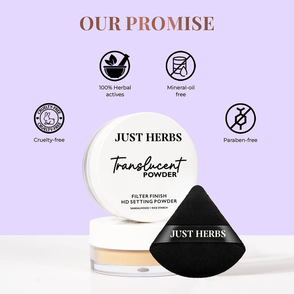 Just Herbs HD Setting Loose Powder