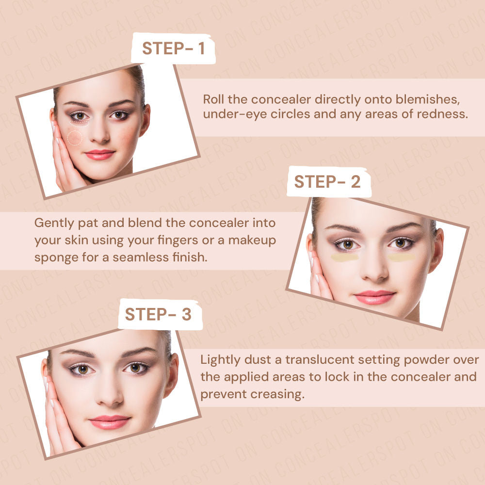 Shryoan Full Coverage and Lightweight Formula Spot on Concealer