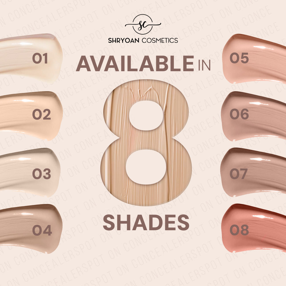 Shryoan Full Coverage and Lightweight Formula Spot on Concealer
