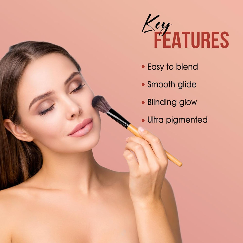 Shryoan Soft Touch Baked Shimmery Finish Highlighter & Blush Palette