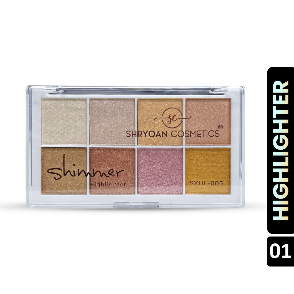 Shryoan Shimmer Highlighter Powder - Multicolored