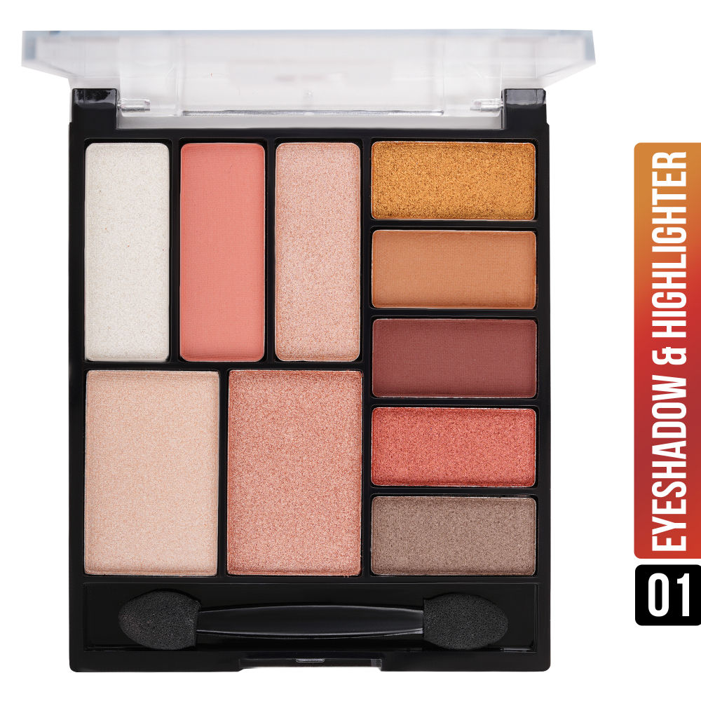 Shryoan Easey-Peasy Eyeshadow and Highlighter Palette