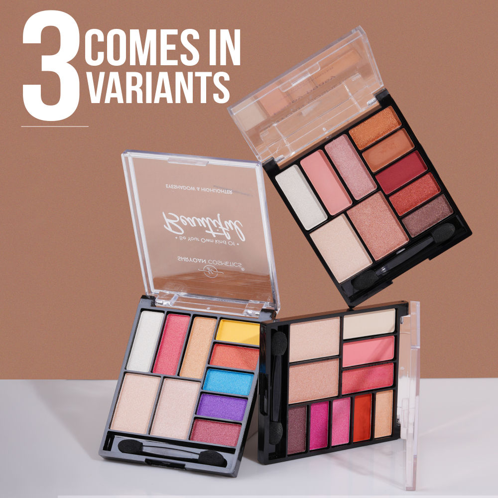 Shryoan Easey-Peasy Eyeshadow and Highlighter Palette