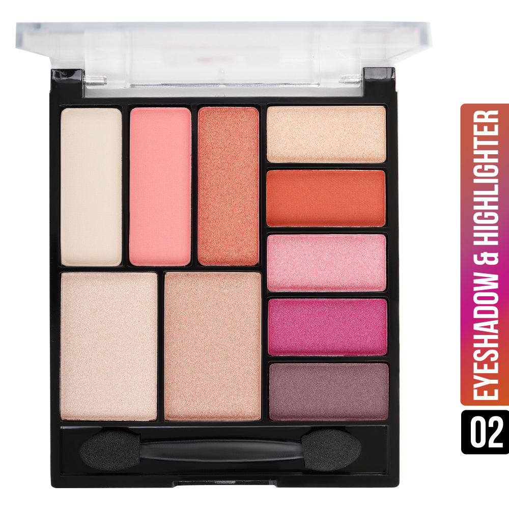 Shryoan Easey-Peasy Eyeshadow and Highlighter Palette