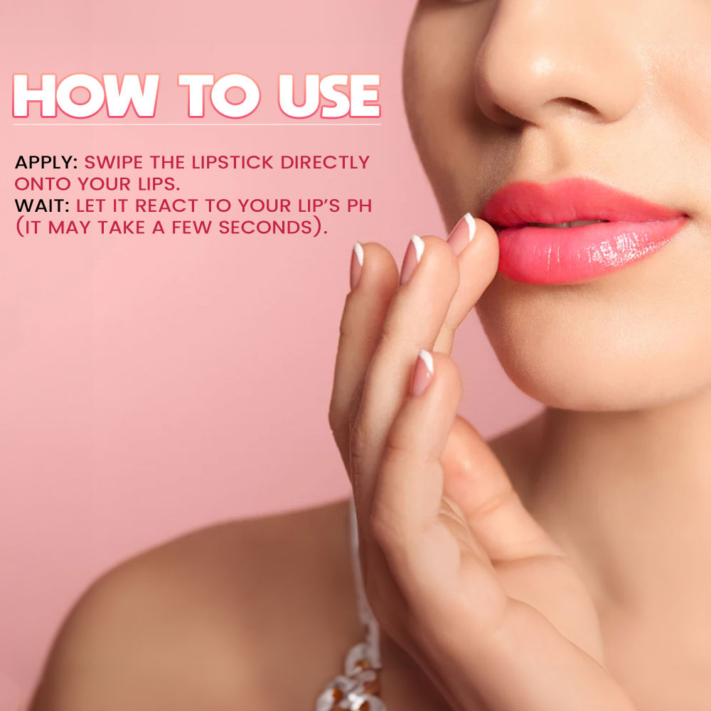 Shryoan Flirt-In Color Change Waterproof Long Lasting Bullet Lipstick