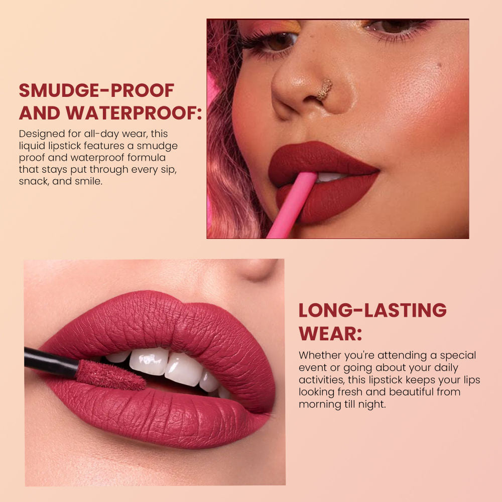 Shryoan Chic Velvet Matte Liquid Lipstick