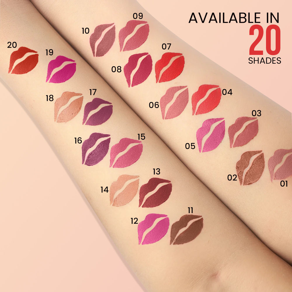 Shryoan Chic Velvet Matte Liquid Lipstick