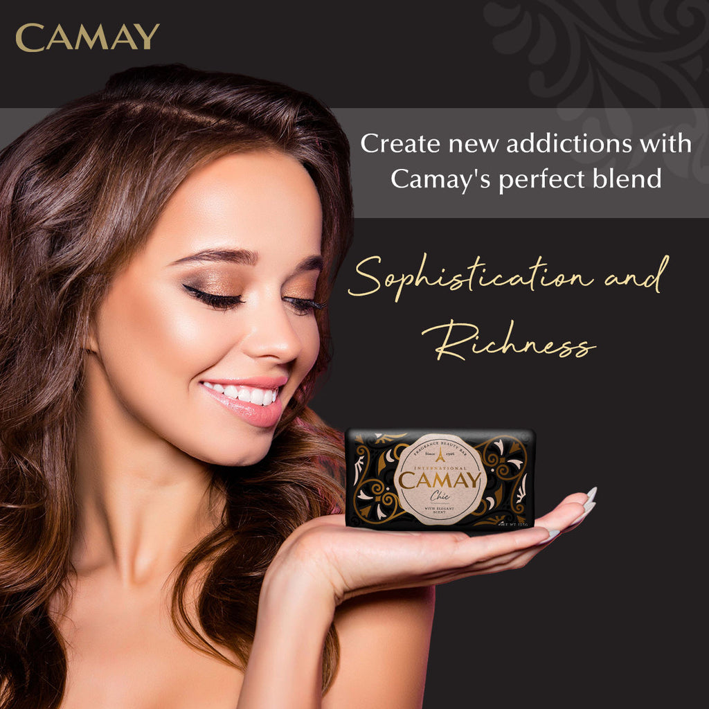 Camay Chic International Beauty Soap With French Fragrance
