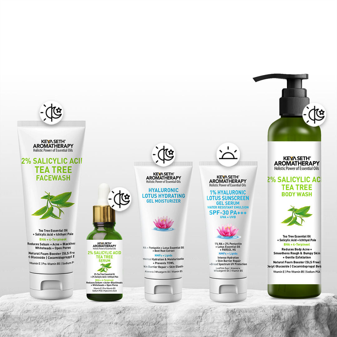 Keya Seth Aromatherapy 2% Salicylic Acid Tea Tree Face Wash