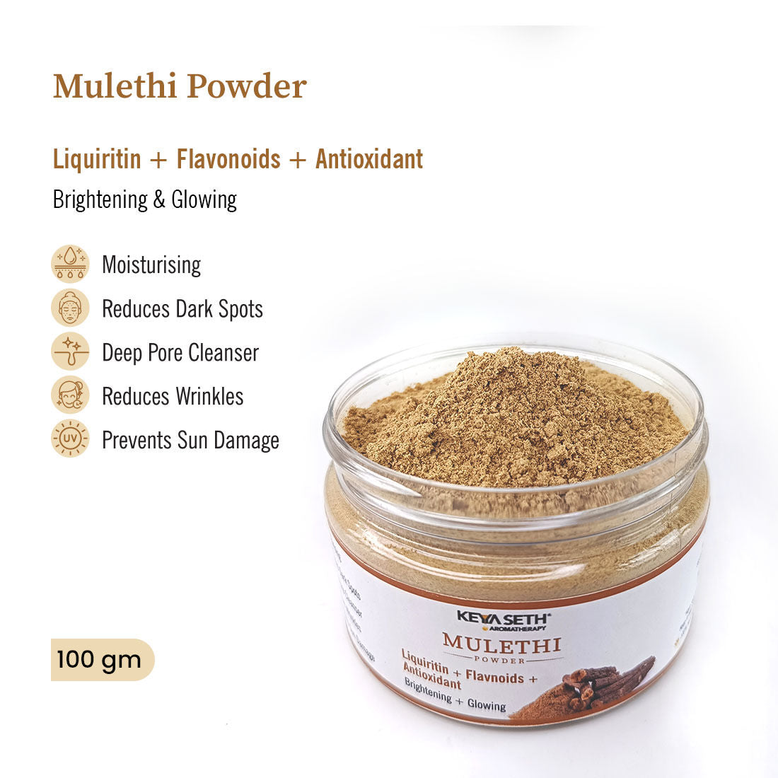 Keya Seth Aromatherapy Mulethi Powder