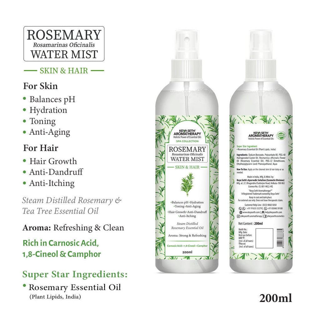 Keya Seth Aromatherapy Rosemary Lavender & Coconut Water Mist